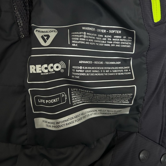 Helly Hansen Limelight Ladies Down Ski Jacket - Small - Picture 8 of 9